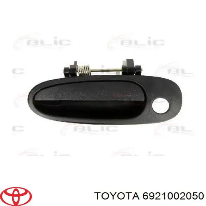Comprar 6921012280 Toyota Manija exterior derecha de puerta delantera