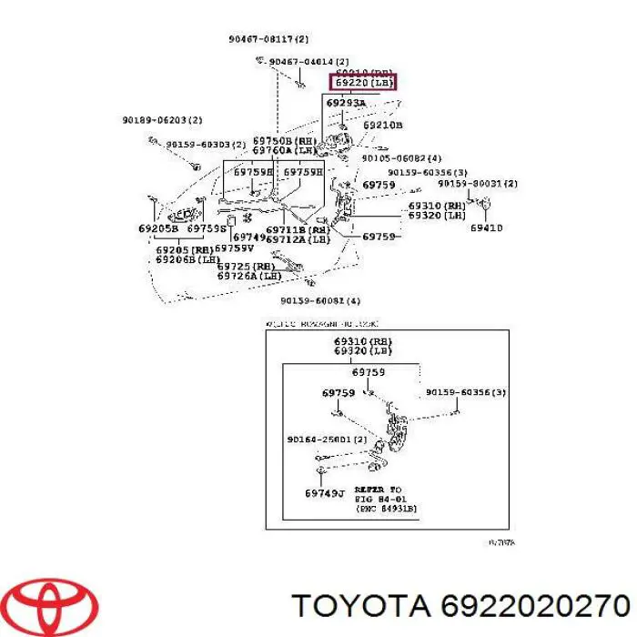 6922020270 Toyota