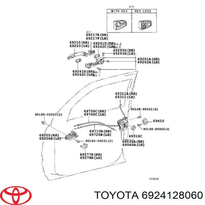 6924128060 Toyota