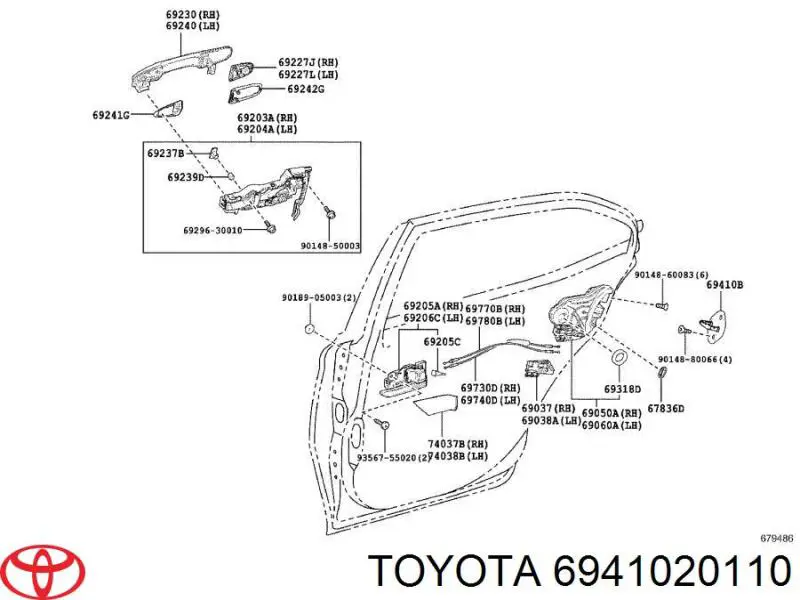  Toyota 6941020110 precio, desde 38,57 EUR
