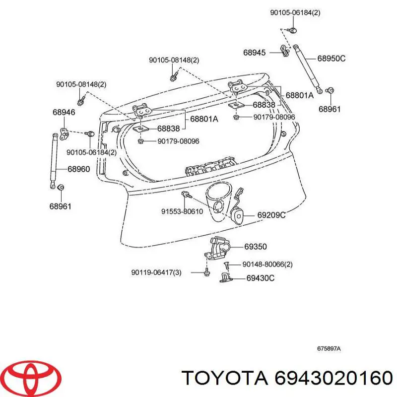  Toyota 6943020160 precio, desde 41,81 EUR