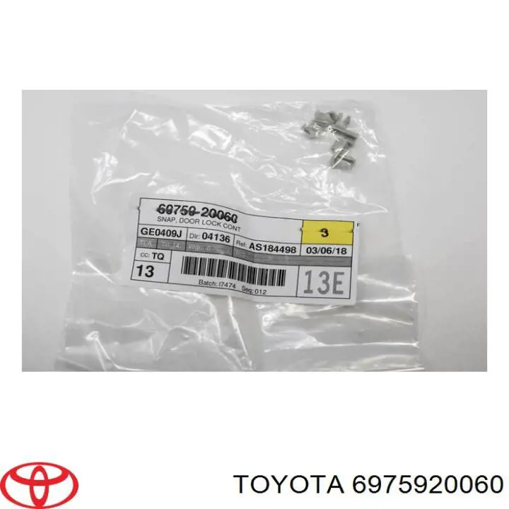 6975920060 Toyota