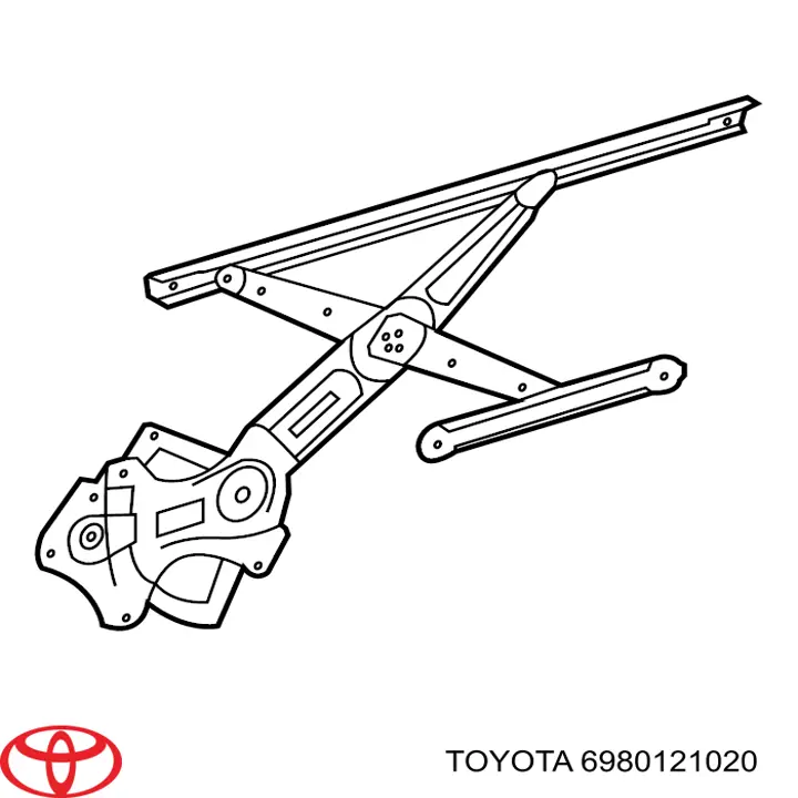 Mecanismo de elevalunas delantero derecha Toyota 6980121020 precio, desde 86,67 EUR