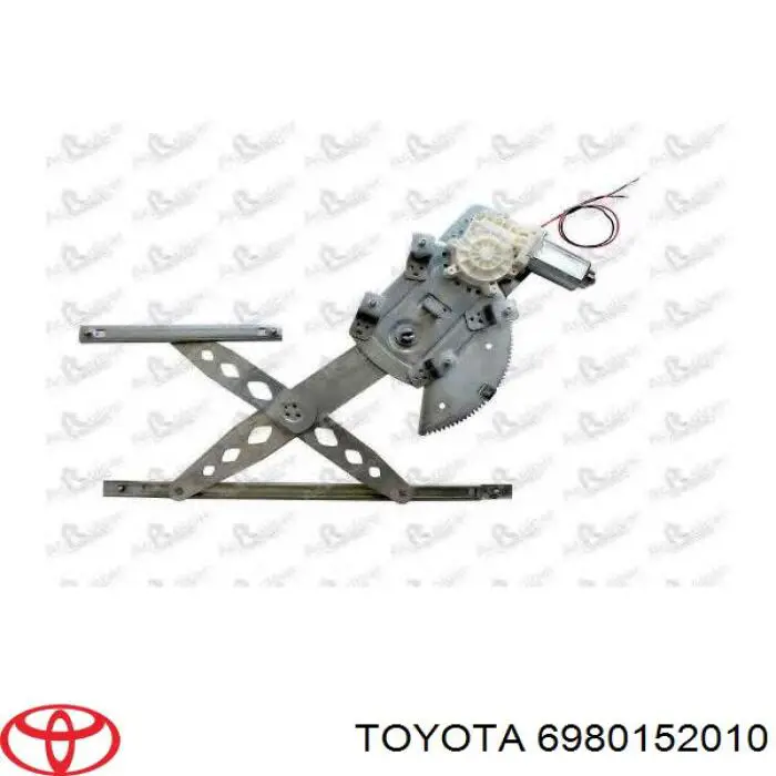 Mecanismo de elevalunas, puerta delantera derecha para Toyota Yaris (P10)