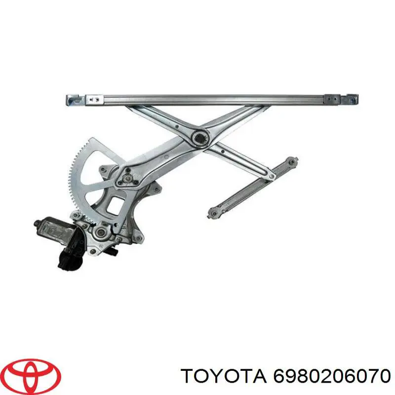 6980206070 Toyota mecanismo de elevalunas, puerta delantera izquierda