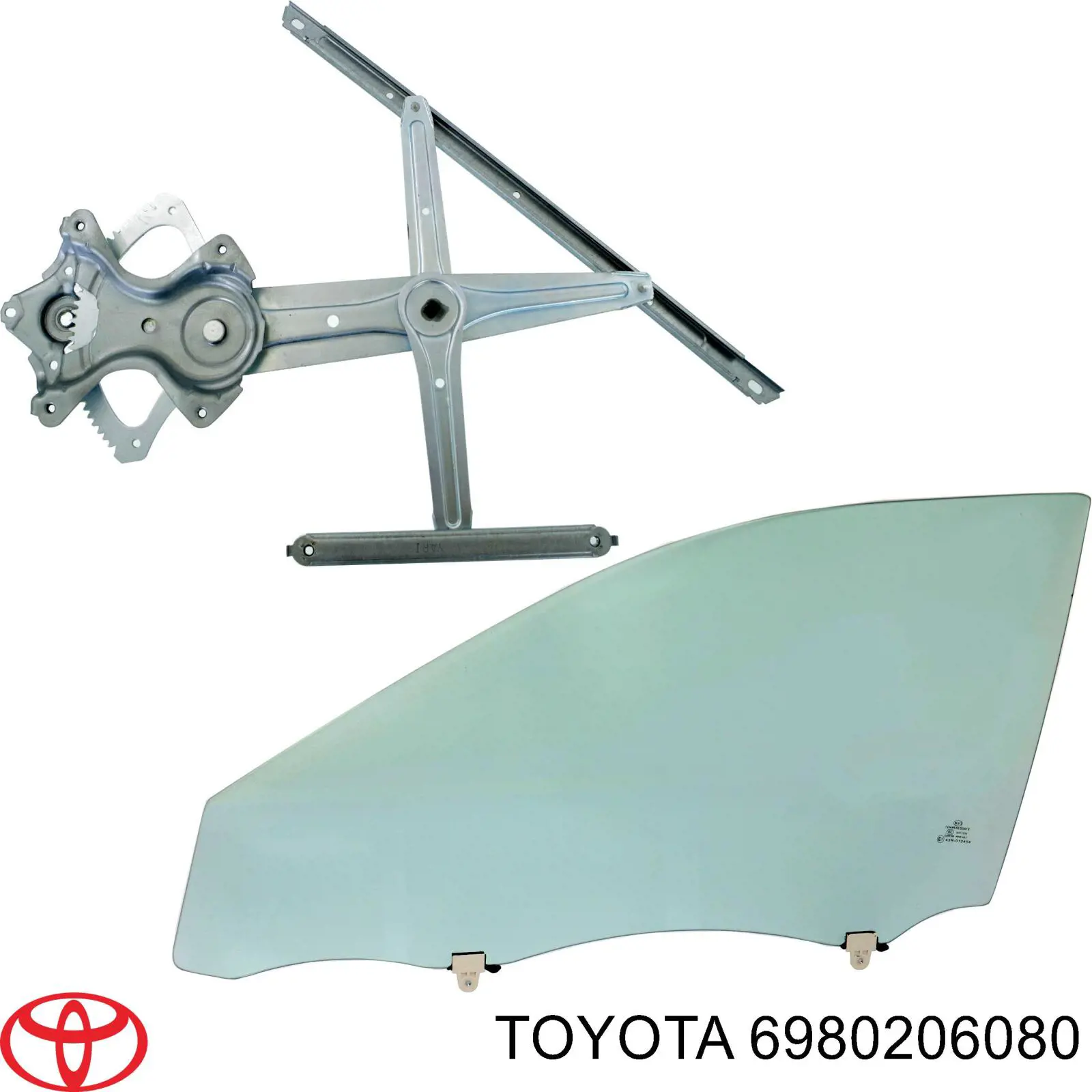 Mecanismo elevalunas delantero izquierdo Toyota 6980233090 precio, desde 57,51 EUR