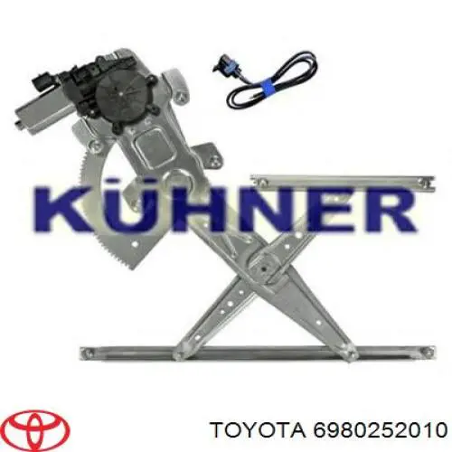 Mecanismo elevalunas delantero izquierdo Toyota 6980252010 precio, desde 66,08 EUR