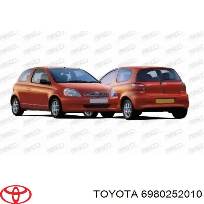 Comprar 6980252010 Toyota Mecanismo de elevalunas delantero izquierdo