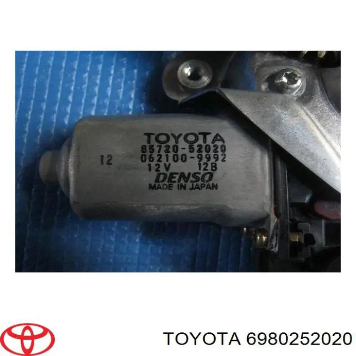 6980252020 Toyota mecanismo de elevalunas, puerta delantera izquierda