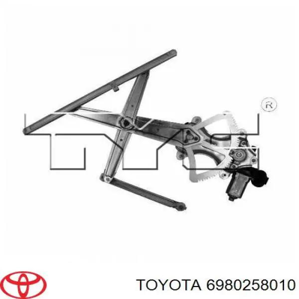 Mecanismo alzacristales, puerta delantera izquierda para Toyota Fj Cruiser 
