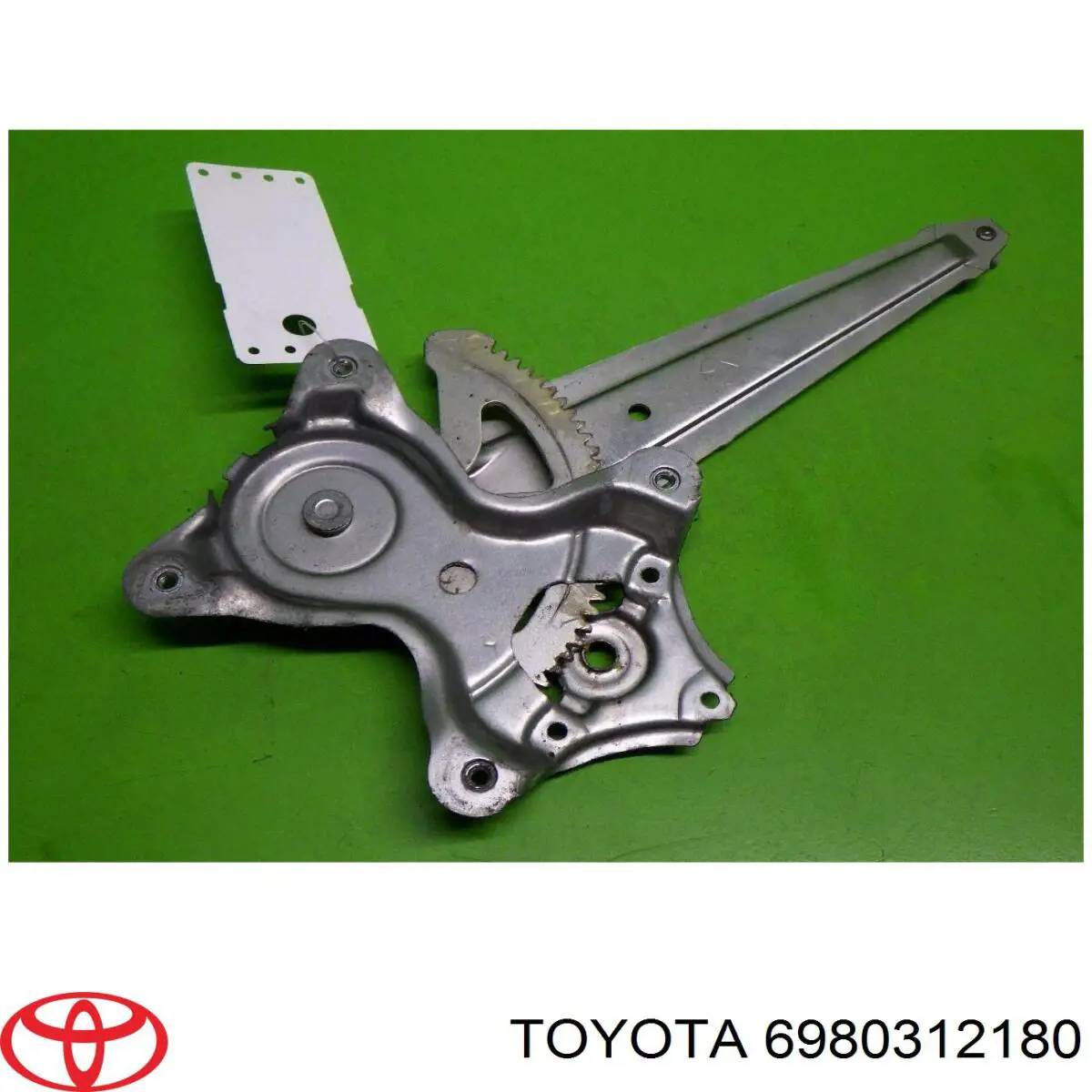 Mecanismo alzacristales, puerta trasera derecha para Toyota Corolla (E15)