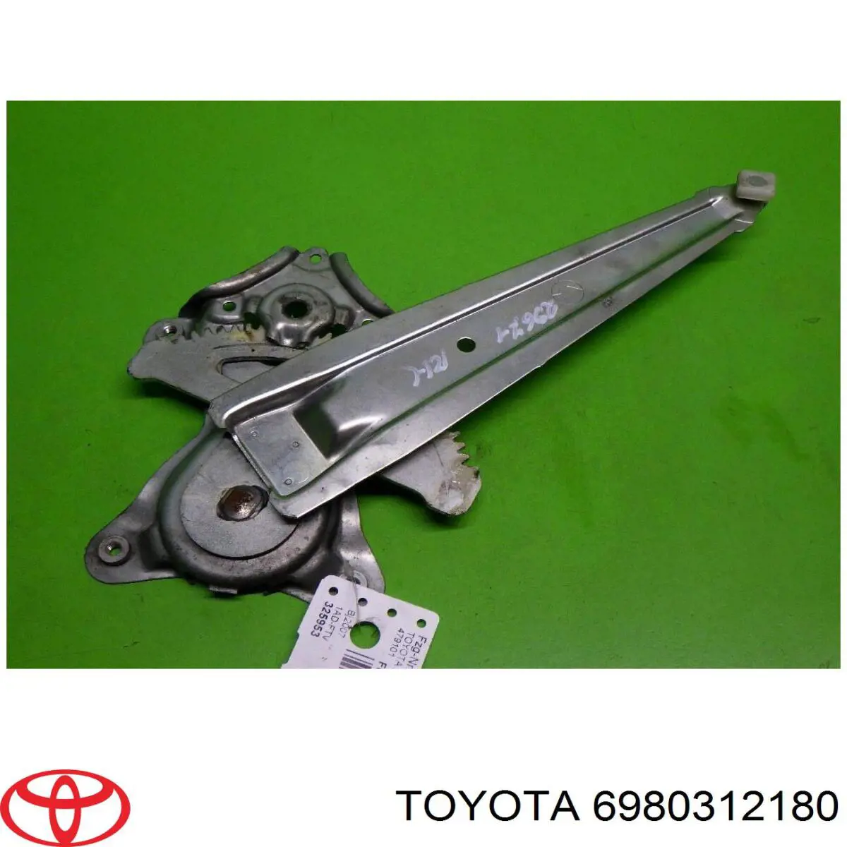 Mecanismo de elevalunas de la puerta trasera derecha Toyota 6980312180 precio, desde 62,44 EUR