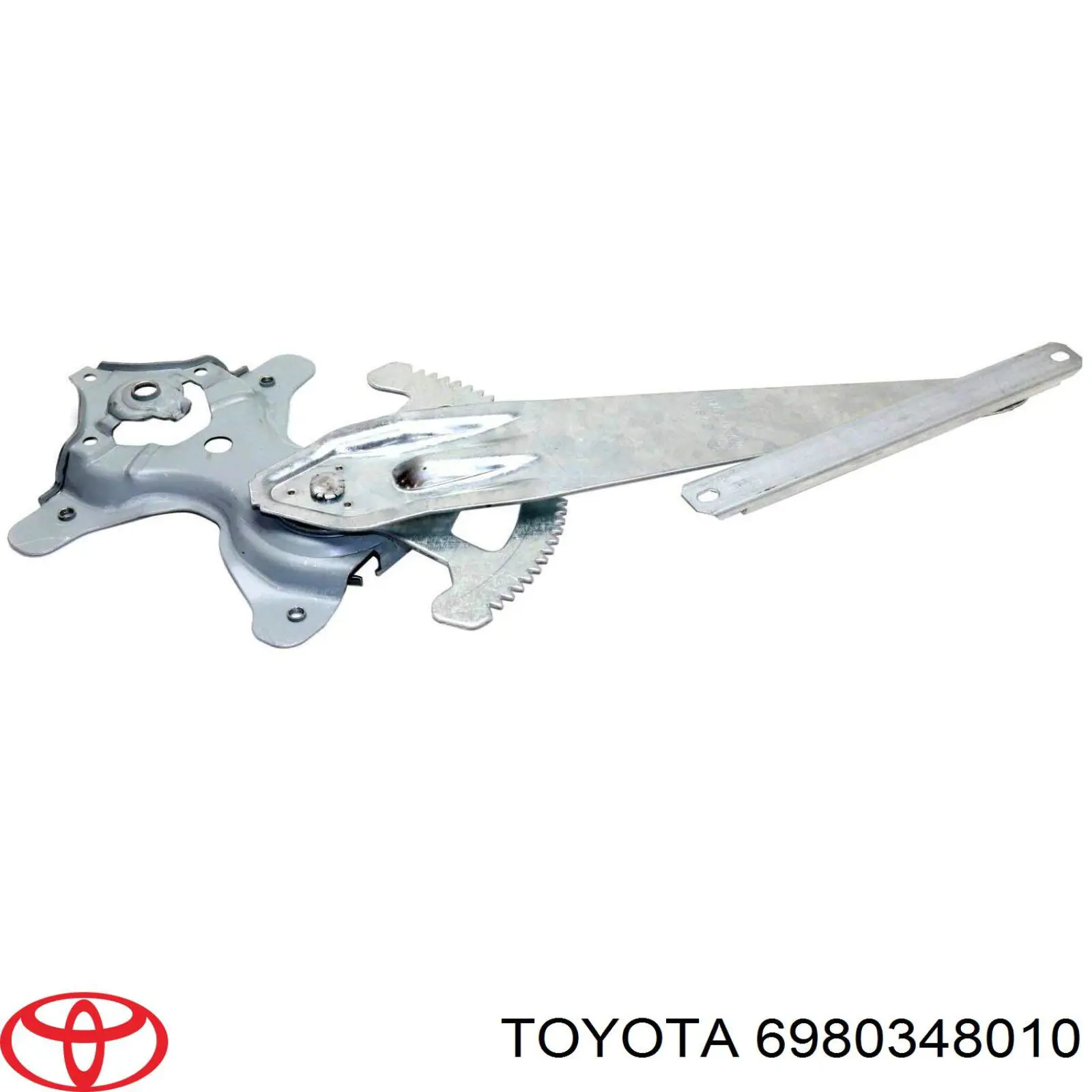 6980348010 Toyota mecanismo de elevalunas, puerta trasera derecha