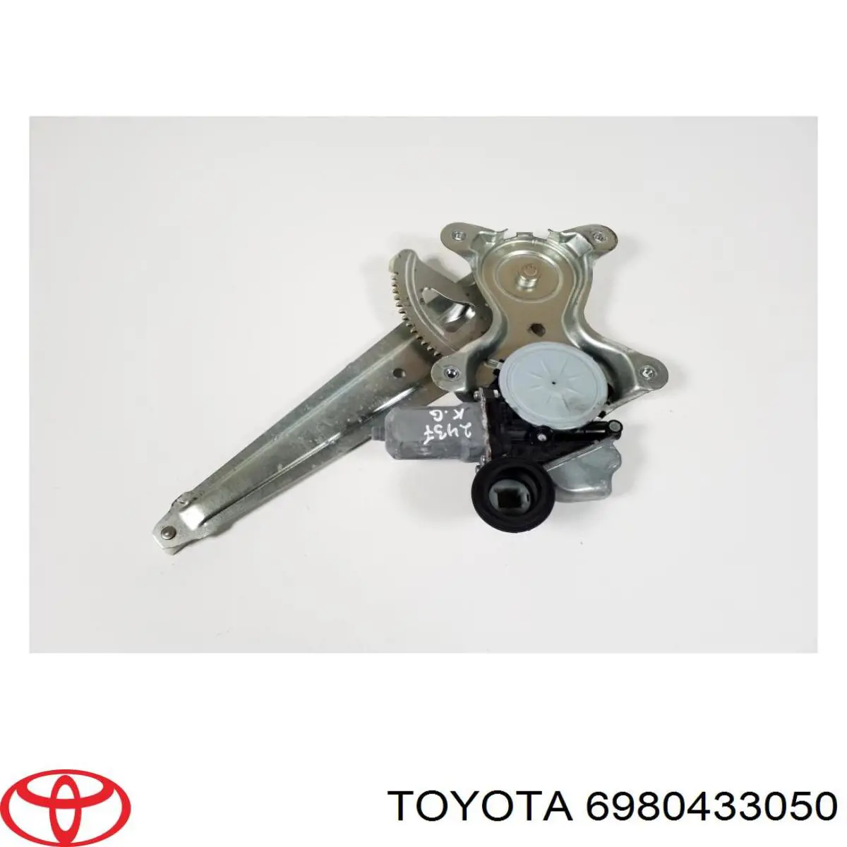 Mecanismo alzacristales, puerta trasera izquierda para Toyota Camry (V40)