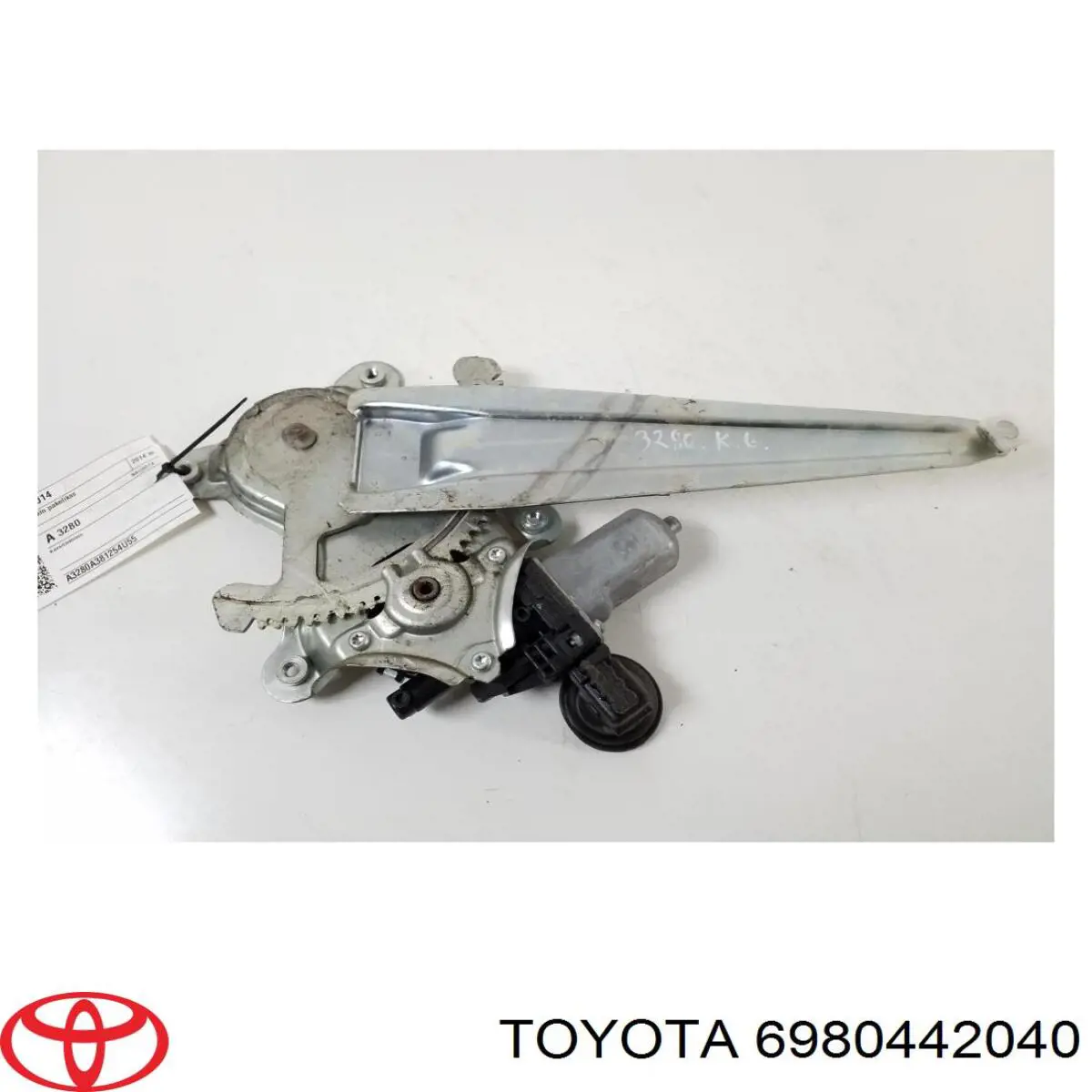 Mecanismo alzacristales, puerta trasera izquierda para Toyota Highlander (U4)