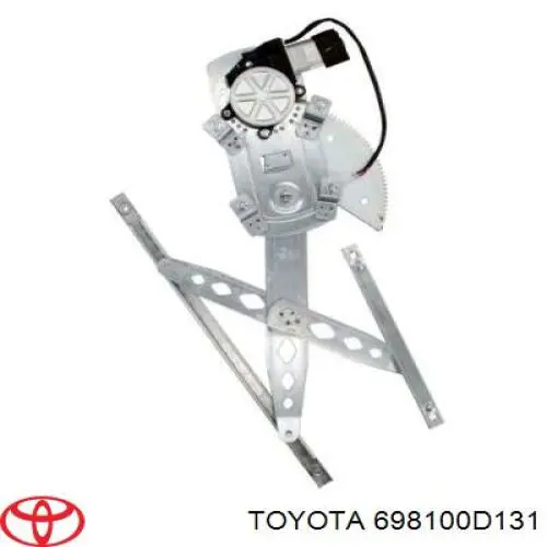 698100D131 Toyota mecanismo de elevalunas, puerta delantera derecha