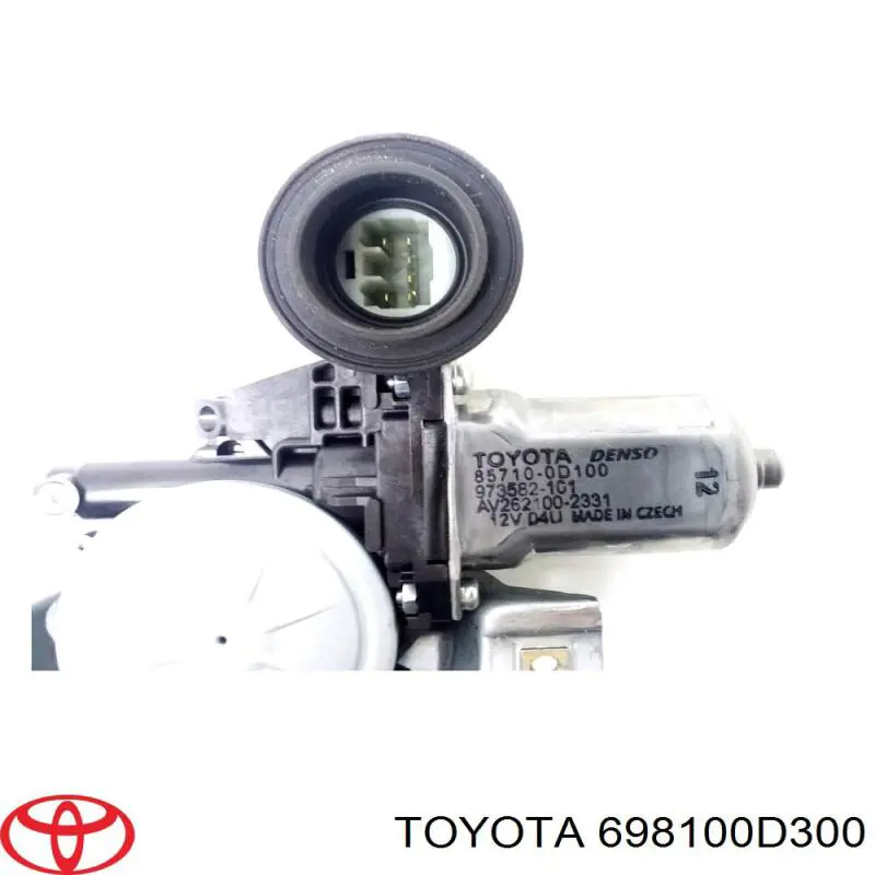 Mecanismo de elevalunas, puerta delantera derecha para Toyota Yaris (P13)