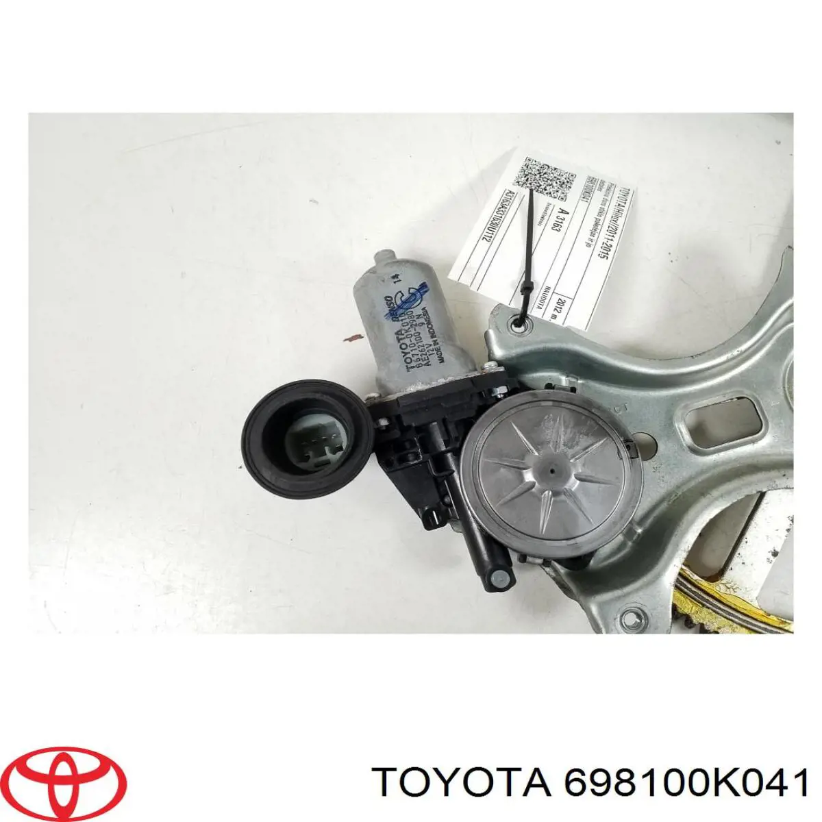 698100K041 Toyota mecanismo de elevalunas, puerta delantera derecha