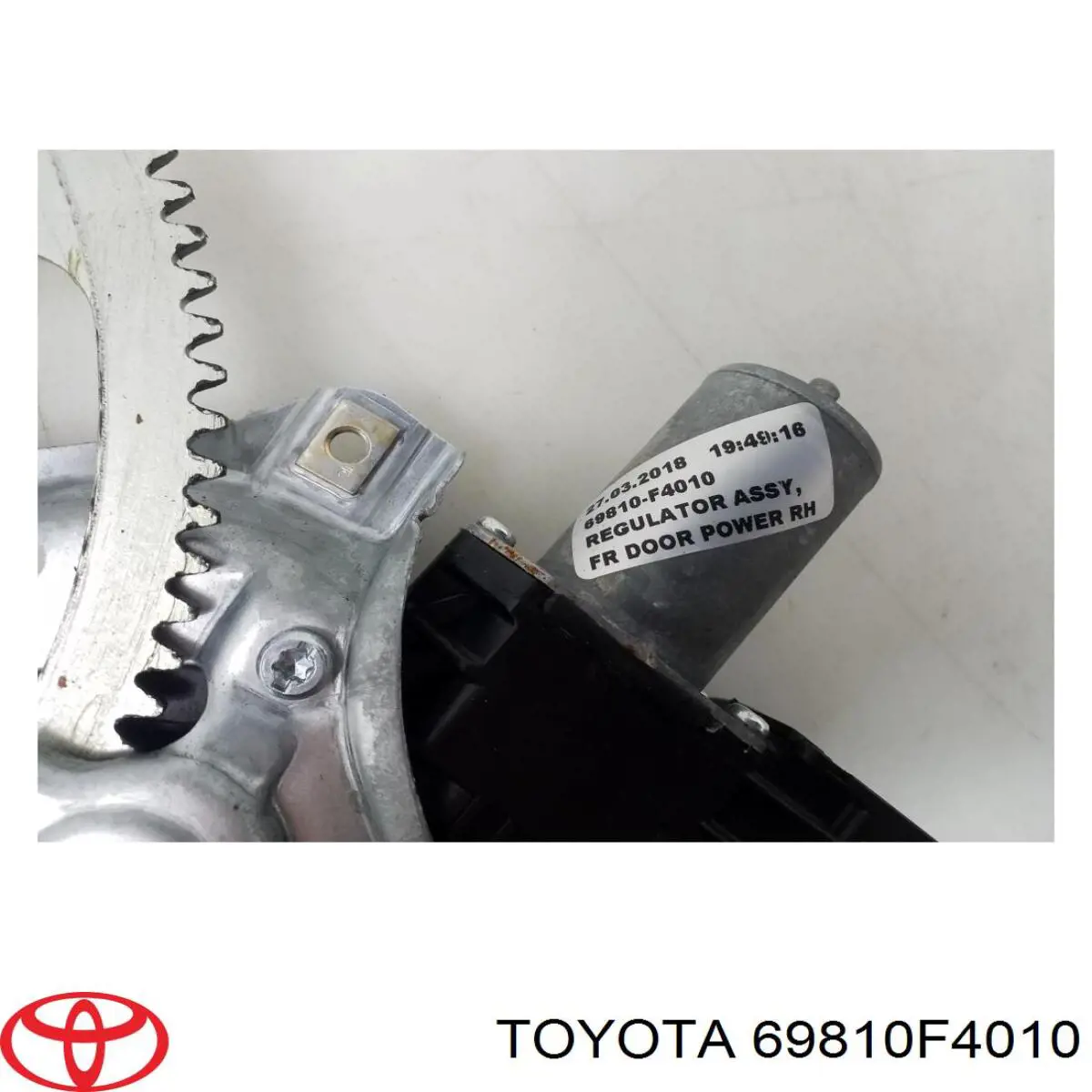 Mecanismo de elevalunas, puerta delantera derecha Toyota C-HR X10