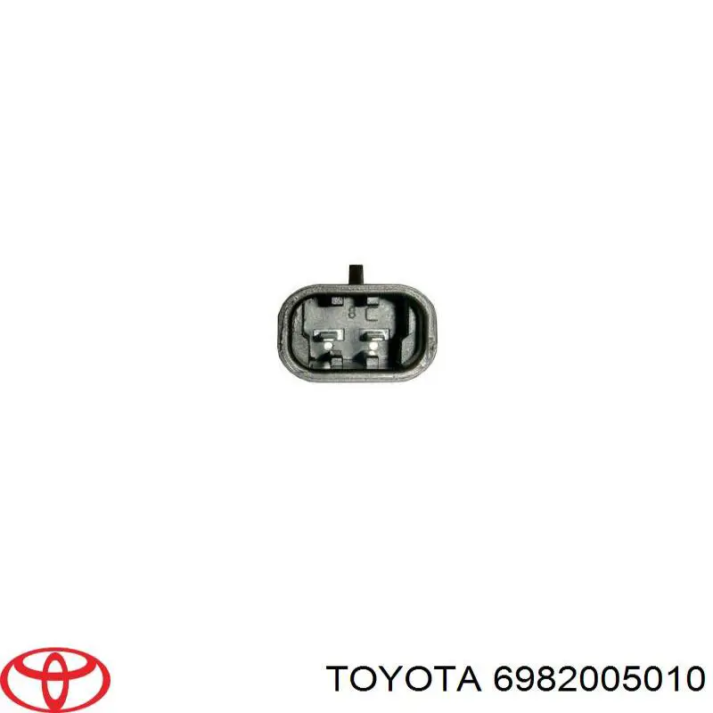 Mecanismo de elevalunas delantero izquierdo 6982005010 Toyota