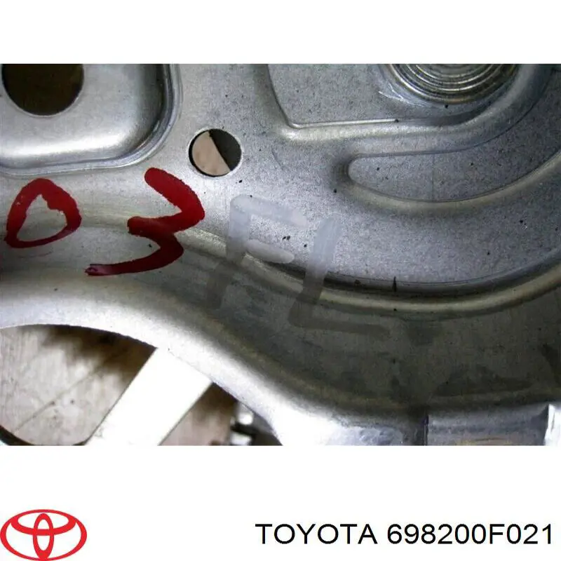 Mecanismo de elevalunas delantero izquierdo 698200F021 Toyota