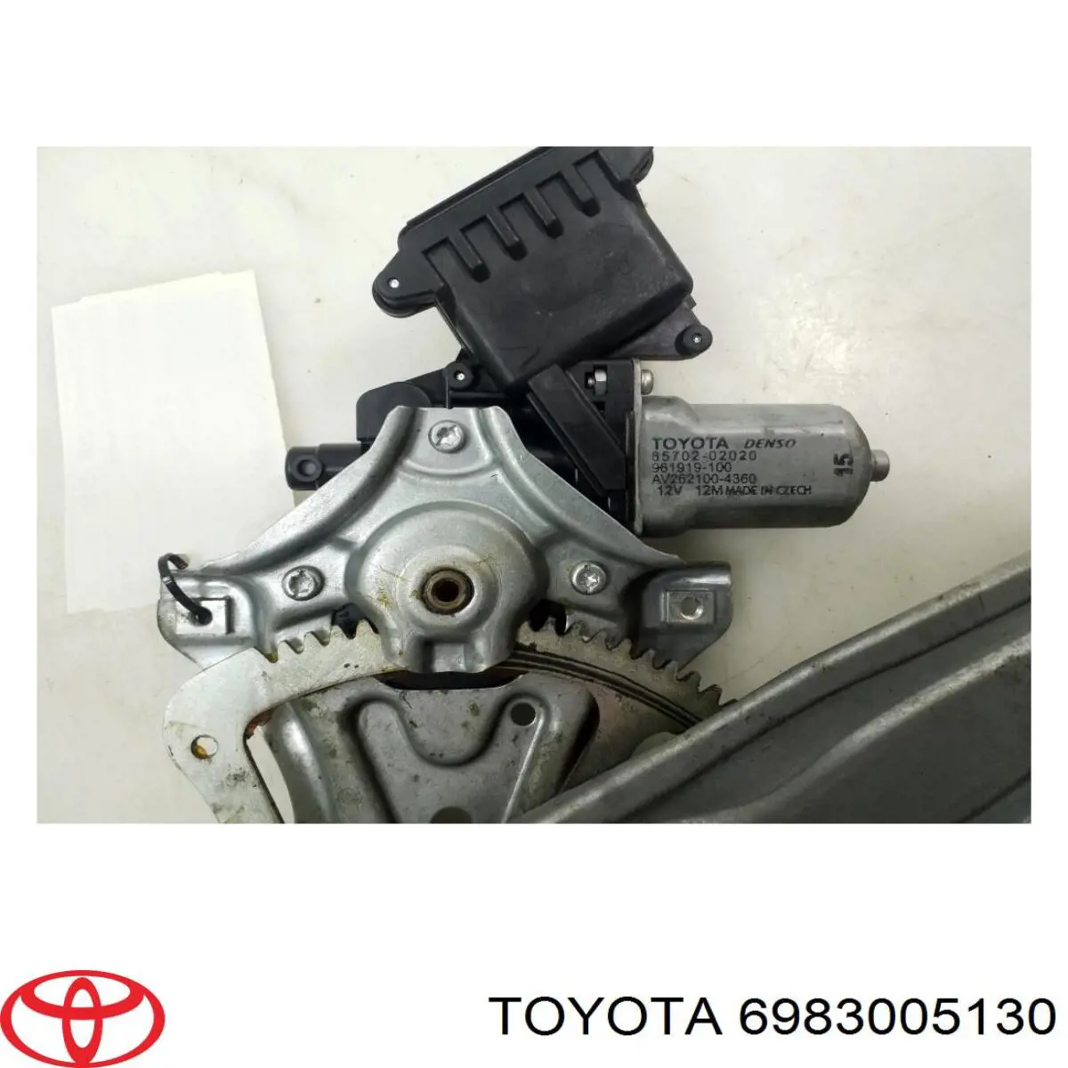 Mecanismo de elevalunas de la puerta trasera derecha Toyota 6983005130 precio, desde 81,31 EUR