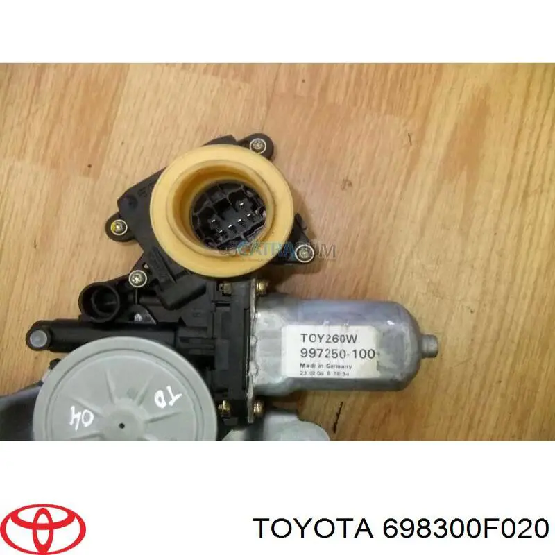 Comprar 698300F020 Toyota Mecanismo de elevalunas de la puerta trasera derecha
