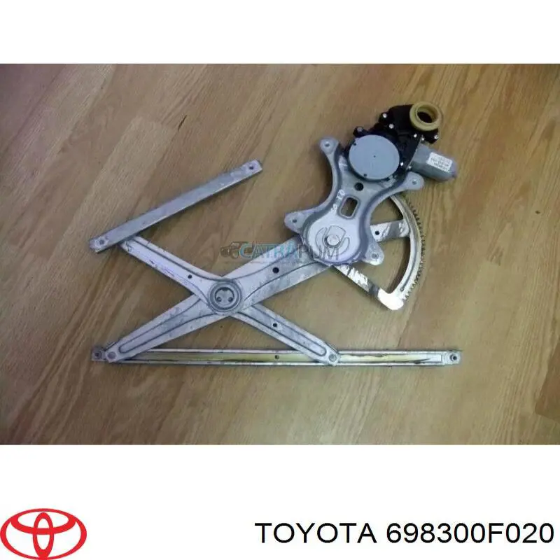 Mecanismo alzacristales, puerta trasera derecha para Toyota Corolla (R10)