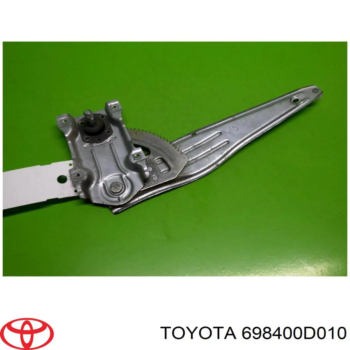 698400D010 Toyota mecanismo de elevalunas, puerta trasera derecha