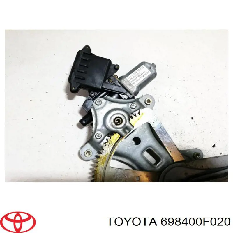 Mecanismo alzacristales, puerta trasera izquierda para Toyota Corolla (R10)