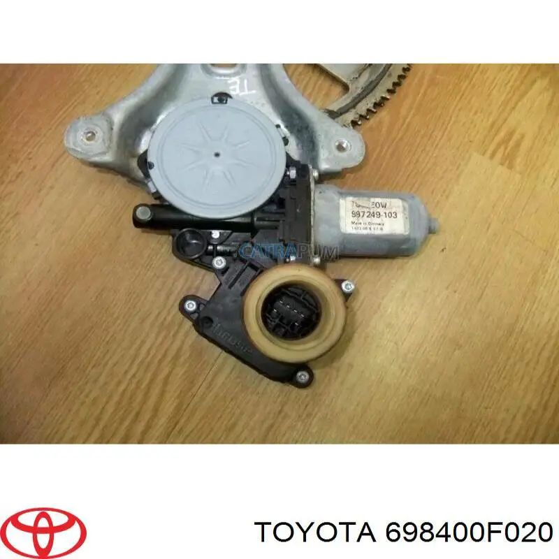 Comprar 698400F020 Toyota Mecanismo de elevalunas de la puerta trasera izquierda