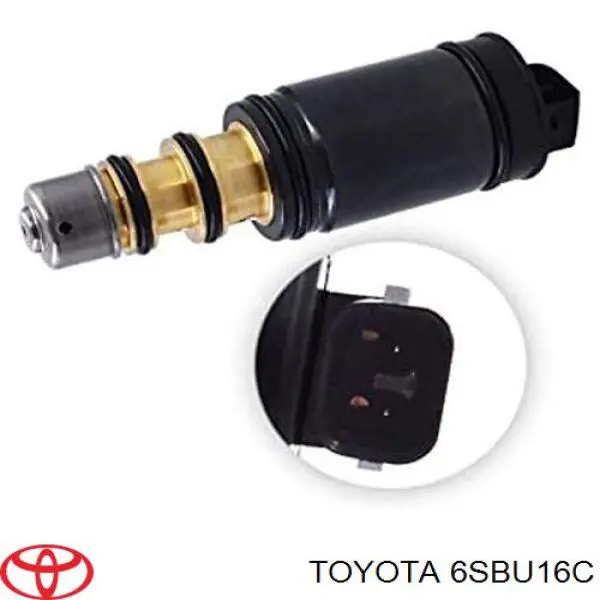 6SBU16C Toyota compresor de aire acondicionado