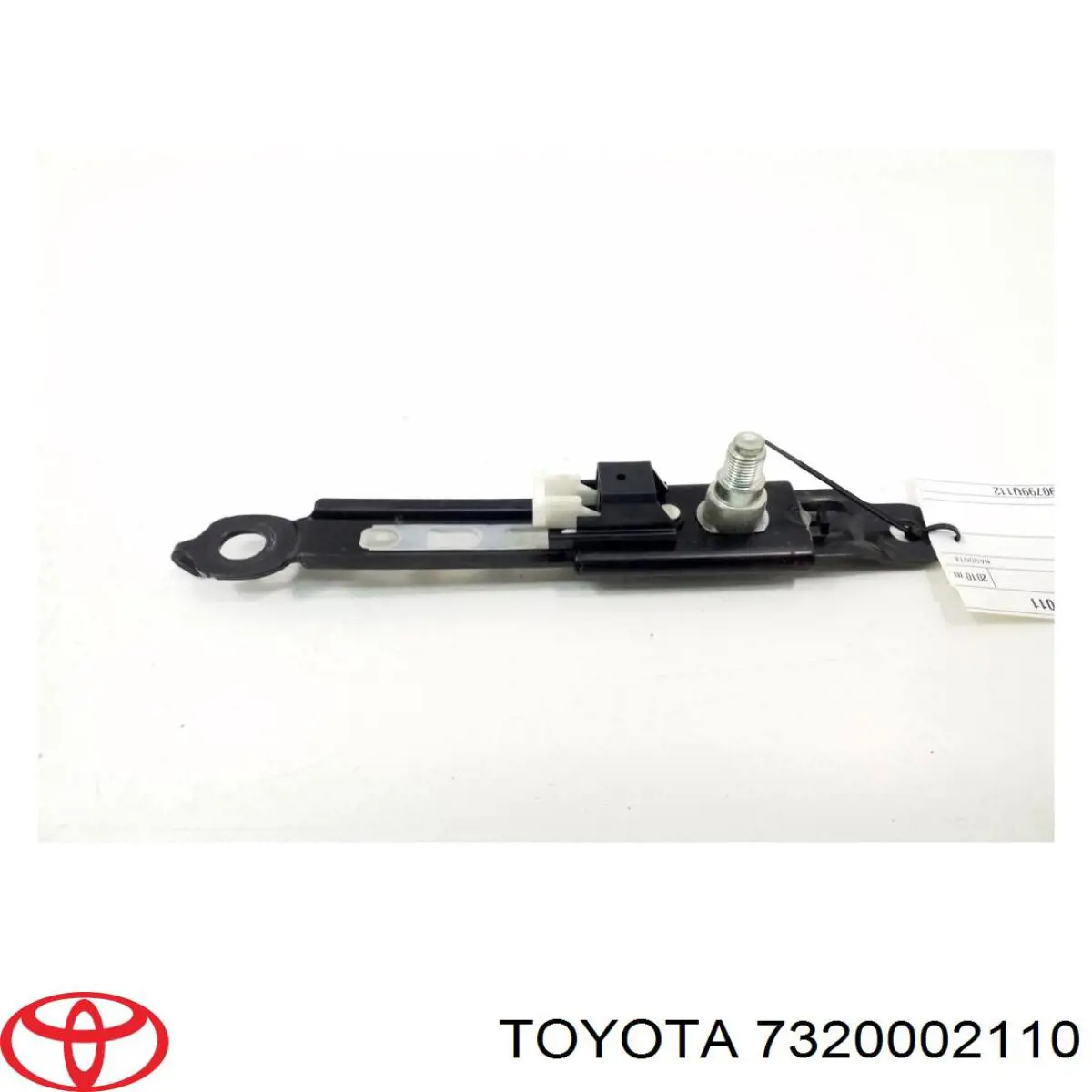 7320053010 Toyota regulador de altura del cinturón de seguridad delantero izquierdo