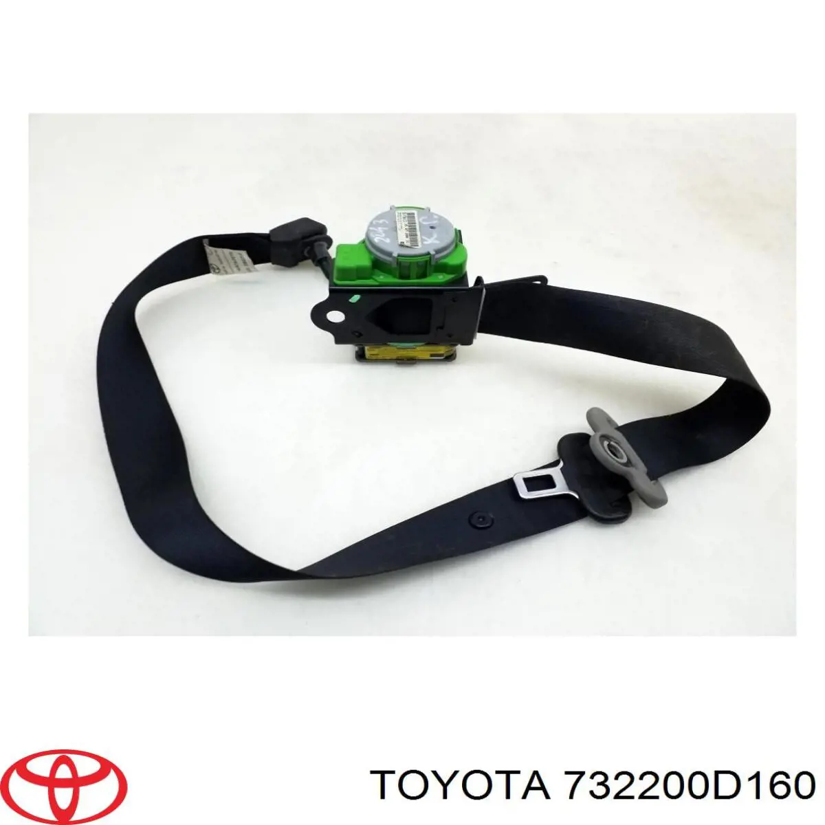 Comprar 732200D160 Toyota Cinturón de seguridad delantero izquierdo