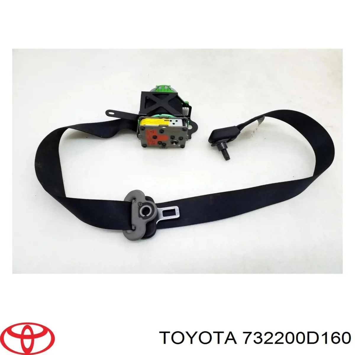Cinturón de seguridad delantero izquierdo Toyota 732200D160 precio, desde 66,79 EUR