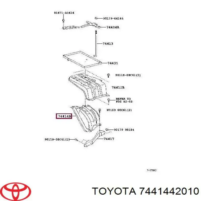 7441442010 Toyota