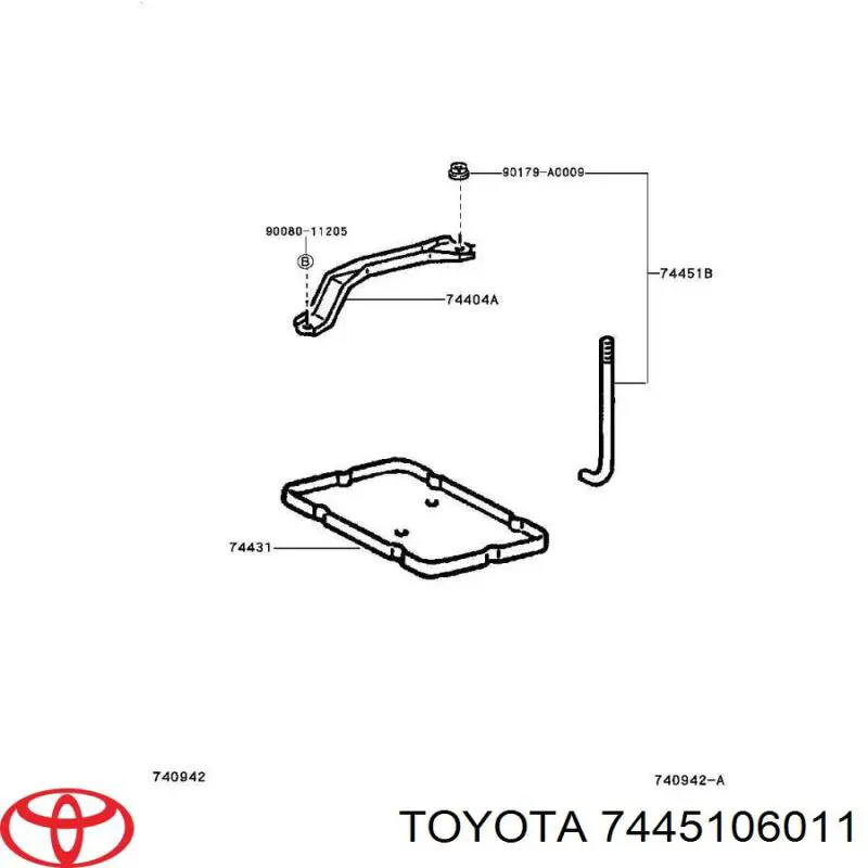 7445106011 Toyota