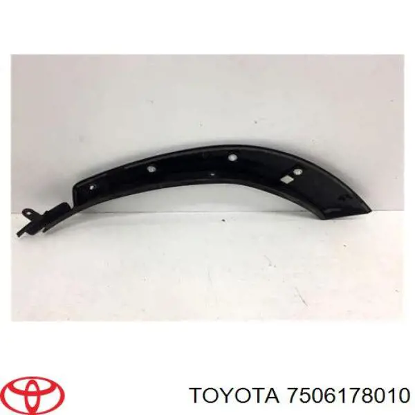 7506178010 Toyota revestimiento de la puerta trasera derecha