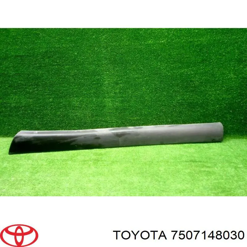 Moldura de la puerta delantera derecha 750710E010 Toyota