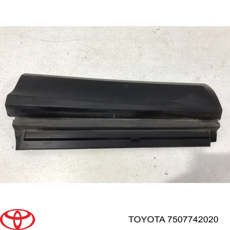 Revestimiento de la puerta trasera derecha Toyota 7507742020