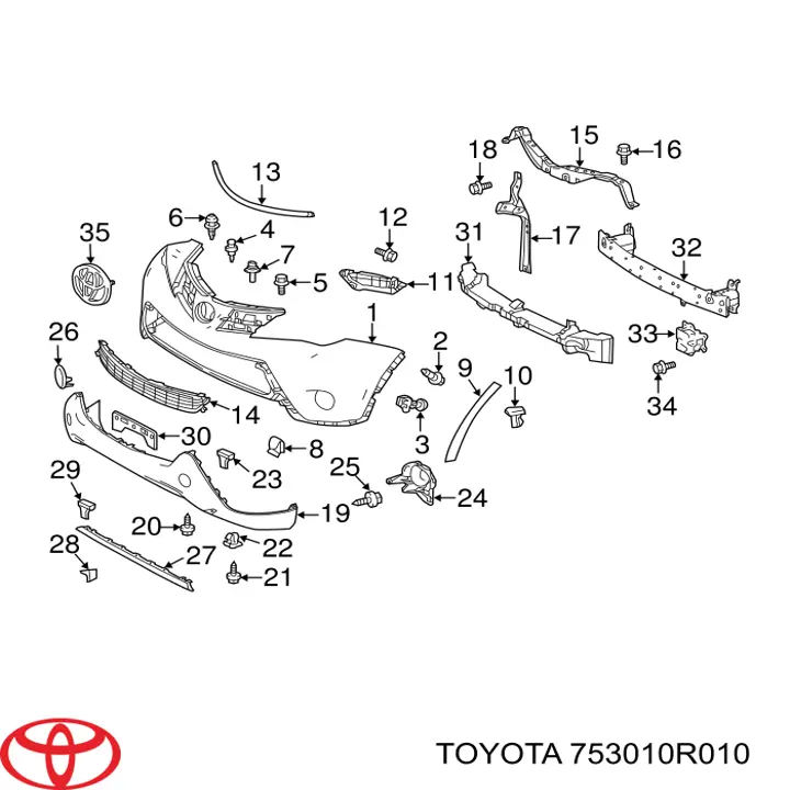 753010R010 Toyota