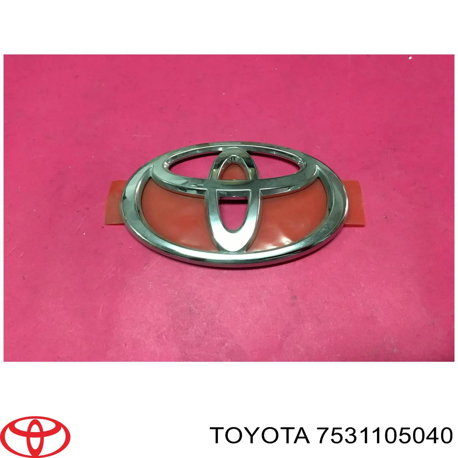 7531105040 Toyota logotipo del radiador i