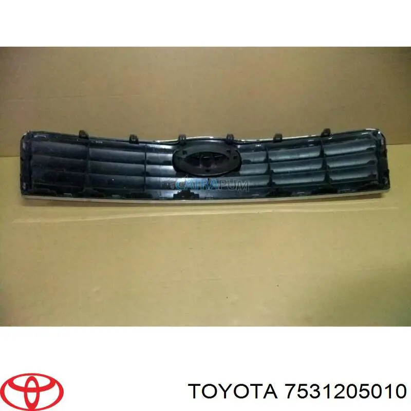 7531205010 Toyota Emblema de la parrilla del radiador