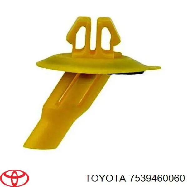 7539460060 Toyota clips de fijación de pasaruedas de aleta delantera