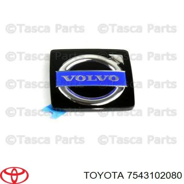 Logo Toyota 7543102080 precio, desde 41,08 EUR