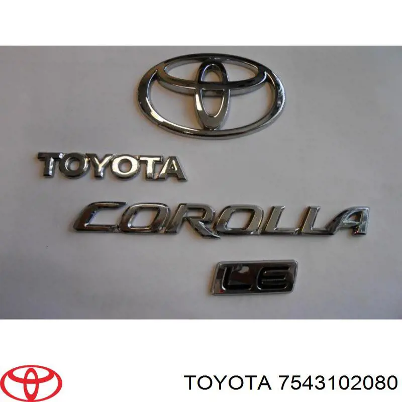 Comprar 7543102080 Toyota Emblema