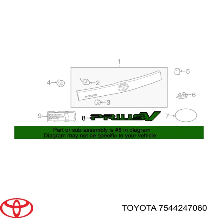 7544247060 Toyota