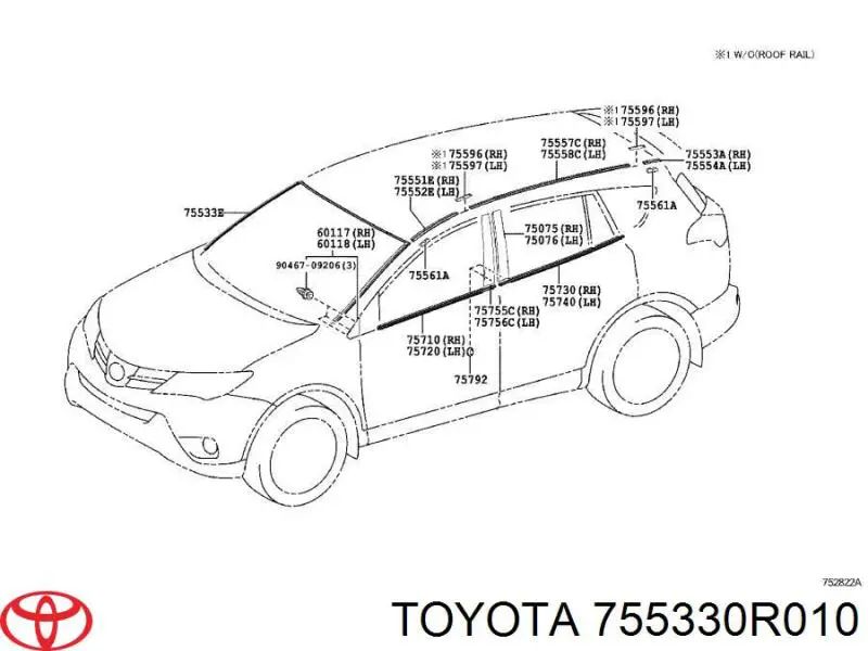 755330R010 Toyota