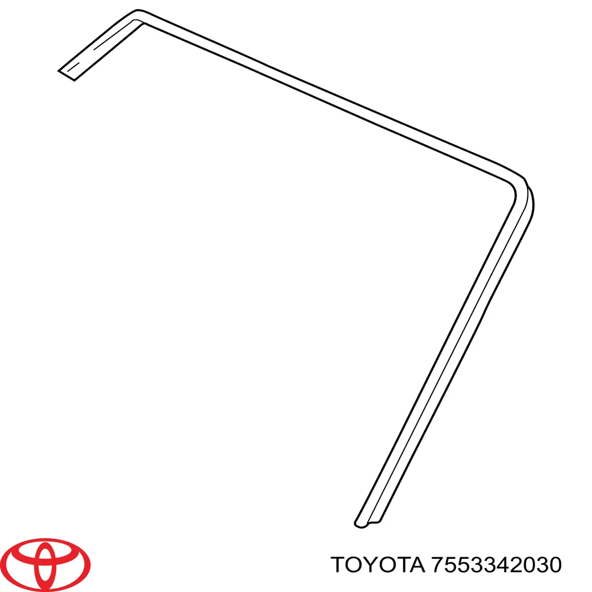 Comprar 7553342030 Toyota Junta de parabrisas