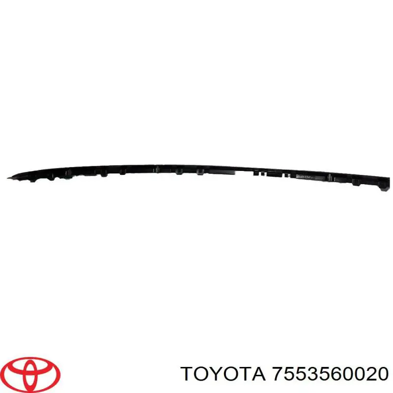 Moldeado del parabrisas derecha para Toyota Land Cruiser (J150)